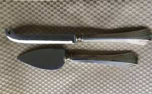 Couteaux de coupe de beurre de fromage 2 pièces de haute qualité ensemble de couverts de cuisine essentiels vaisselle en acier inoxydable pour la maison - Product Image 2