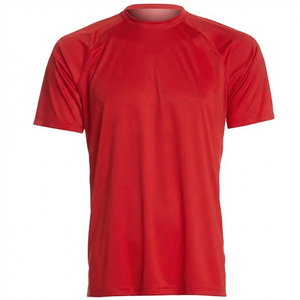 T-shirt de sport noir à séchage rapide pour homme, logo personnalisé en gros, UPF50, coupe ample, manches courtes, vêtements de sport actifs pour la salle de sport, 2026 - Product Image 6