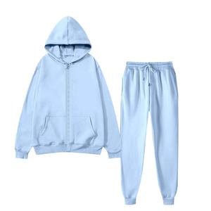 Autumn Winter Hooded Two Piece <b>Sets</b> Women Pants <b>Set</b> Tracksuit <b>Jogger</b> Sweatshirts Sports Elastic Waist Streetwear <b>Matching</b> <b>Sets</b> - Product Image 6