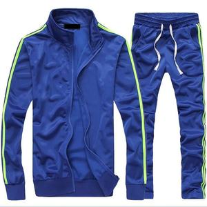 Chándal de manga larga con cremallera completa de alta calidad para hombres, ropa de entrenamiento y jogging, conjunto de dos piezas - Product Image 4
