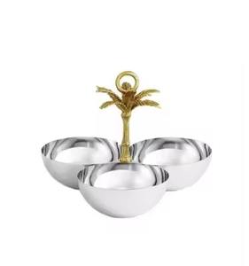 Ensemble de bols de service en métal pour la décoration de la table à manger de la cuisine à domicile - Product Image 1