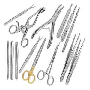 Juego de Instrumentos Ortopédicos Profesionales, Kit Médico de 14 Piezas, Herramientas Quirúrgicas de Acero Inoxidable de Alta Calidad, Grado Quirúrgico Manual - Product Image 6