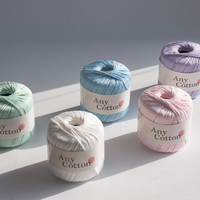 YARNA Any Cotton (50g) Cotton Fabric Soft Crochet Yarn Korean brand Any Cotton cozy durable warm long lasting home decor natural