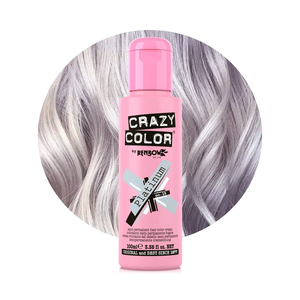 Tinta per Capelli Semi-Permanente Crazy Color Platinum, Vegana, Senza Ammoniaca, Colore a Lunga Durata - Product Image 1