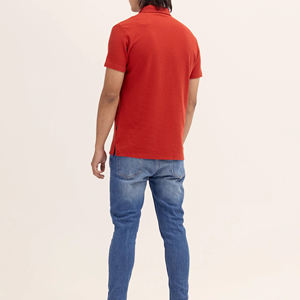 Nueva Camiseta de Jersey Sólida de Alta Calidad para Hombre, con Logotipo Personalizado, Impresión por Sublimación, Primavera Verano, Manga Corta, Botones, Casual - Product Image 5