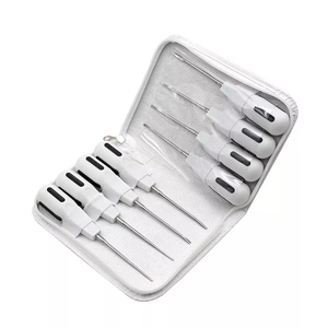 Kit d'instrument chirurgical d'ascenseur dentaire professionnel avec 8 pièces pour l'extraction de dent atraumatique - Product Image 4