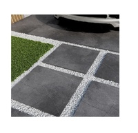 Carreaux de sol en porcelaine céramique pleine masse KC Heavy Duty 20 mm, effet granit, pour extérieur, finition mate, antidérapants, résistants à l'usure, 600x600, modernes et haut de gamme