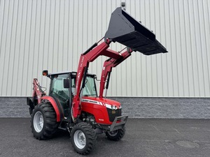 Mini tractor agrícola de orugas Massey Ferguson de 60hp a 200hp con cargador y cucharón de acoplamiento rápido, tractor de jardín en venta para México/EE. UU. - Product Image 2