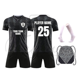 Tenues de football personnalisées à prix abordable – Nouveaux modèles 2026 – Ensembles d'uniformes de football légers en polyester/coton à séchage rapide - Product Image 3