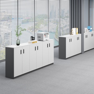 Armoire de bureau modulaire en mélamine, meuble de rangement industriel, buffet mural, organiseur de dossiers pour école, hôpital, maison - Product Image 5