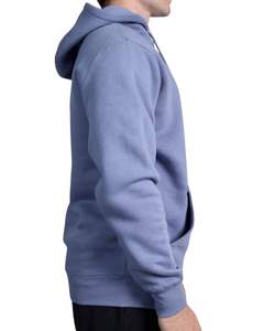 Sudadera con capucha violeta OEM personalizada para hombre, forro polar suave, tela de algodón y poliéster, bolsillo de canguro, proveedor de Flexora, OEM, ODM personalizado - Product Image 4