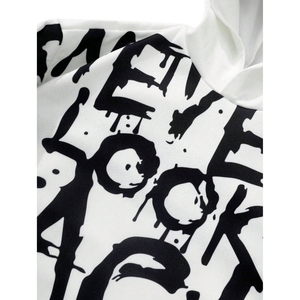 Pull-over décontracté tendance à épaules tombantes, imprimé, anti-boulochage, qualité supérieure, confortable, coupe ample, grande taille - Product Image 4