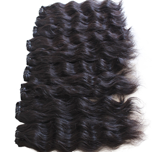 Extensiones de cabello humano sin procesar 100% natural camboyano y vietnamita Paquetes de ondas profundas para estilos lujosos y duraderos - Product Image 3