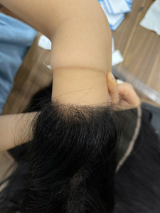 Produits en gros, grande vente, extensions de cheveux de qualité supérieure, fermeture en dentelle droite cambodgienne et indienne, fournisseur de cheveux chaud, look de cheveux - Product Image 3