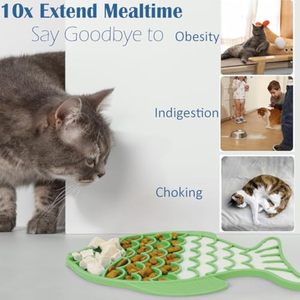 Bulk Silicone Pet Licking Pad BPA Free Slow <b>Feeder</b> Non Slip Easy Clean Calming Feeding Accessory for Dogs and <b>Cats</b> - Product Image 4