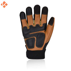 ถุงมือช่างหนังแบบเต็มนิ้วถุงมือนิรภัยสำหรับ2024 - Product Image 2