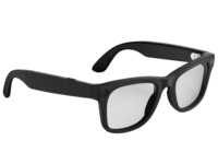 Lunettes intelligentes U5 ChatGPT avec caméra, double microphone à réduction de bruit, traduction IA, commande vocale et appels Bluetooth