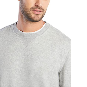 Sweat-shirt surdimensionné à manches longues et col rond pour homme, sweat-shirt en coton avec impression de Logo - Product Image 4