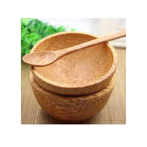 Tazón de Madera de Coco Más Vendido para Exhibición en Tiendas y Regalos Premium - Product Image 1