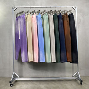 กางเกงวอร์มผู้ชายแบบเรียงซ้อนยืดหยุ่น - Product Image 6