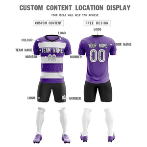 Chándal de equipo juvenil transpirable, la mejor calidad, recién llegado, uniformes de fútbol para hombres, camisetas de fútbol de diseño personalizado - Product Image 3