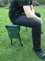 60*27*49cm jardin paysage genouillère épaissir élargir doux genouillères siège robuste pliable jardinier tabouret outils de jardinage sac