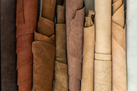 Kulit Sapi Asli Berkualitas Tinggi 100% Alami, Diolah dengan Metode Vegetatif untuk Tas, Furnitur, Tekstil Rumah, Sepatu, Dompet, Warna Cokelat Vegetatif