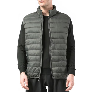OEM Custom Logo Breathable Puffer <b>Vest</b> <b>For</b> <b>Men</b> Jacket Women and <b>Men</b> Sleeveless Quilted Winter Wear <b>Vest</b> Made in Pakistan - Product Image 6