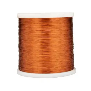 Fil de cuivre émaillé rond massif 36 SWG pour applications de chauffage électrique, moteurs, transformateurs, bobines 200C 28kg/rouleau - Product Image 4