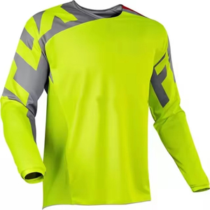 2025 personnalisé à manches longues imperméable coupe-vent respirant sublimé imprimé moto course chemise grande taille nouveau Design - Product Image 1