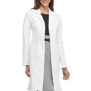 OEM de fábrica Unisex 100% algodón batas de laboratorio personalizado médico profesional ropa de médico de manga larga impermeable uniformes para adultos - Product Image 2