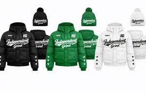 Chaqueta Acolchada para Mujer, Chaqueta Acolchada de Invierno Personalizable, Ropa de Moda, Chaqueta Acolchada de Invierno con Hombros Caídos - Product Image 3