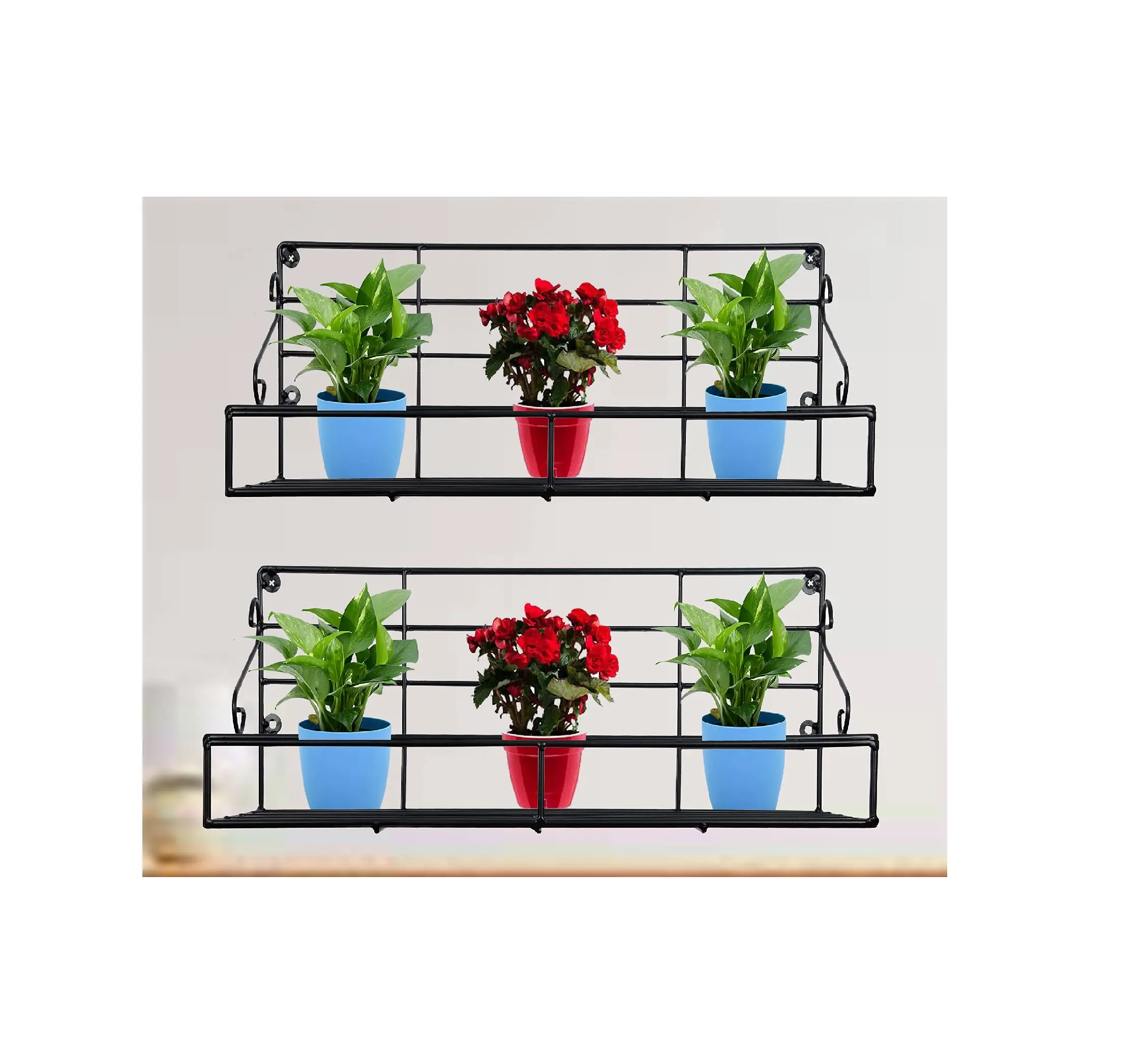 Top Design Metalen Planter Pot Hanger Rek Tuin Leverancier Indoor Decoratie Metalen Bloem Planter Pot Tegen Laagste Kosten