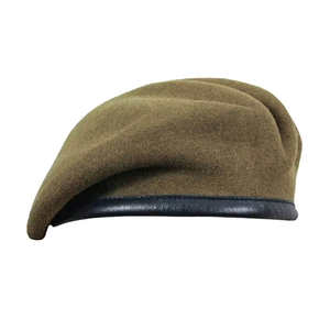 Chapeaux béret en pure laine de qualité véritable Nouveau chapeau de mode pour béret en feutre de laine Hommes Femmes Uniforme Casquette d'entraînement - Product Image 2