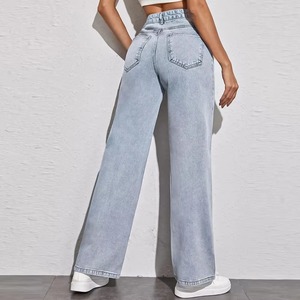 กางเกงยีนส์ขาสั้นเอวสูงทรงสลิมฟิตกางเกงคาร์โก้ทรงหลวม2026สไตล์ลำลองผ้าคอตตอน - Product Image 4