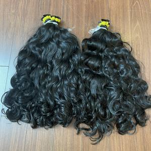 TOP HAUTE QUALITÉ: Extensions de Cheveux Vapeur Cheveux Ondulés Naturels En Vrac Vietnamien 100% Cheveux Humains Avec la Meilleure Liste de Prix - Product Image 2