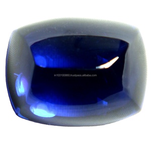 Grado superior 100% cabujón de tanzanita Natural cabujón forma de cojín piedras preciosas para hacer joyas uso a granel - Product Image 1
