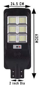120 Watt tout en un lampadaire solaire LED s'allume en vrac pour les exportations depuis l'Inde - Product Image 3