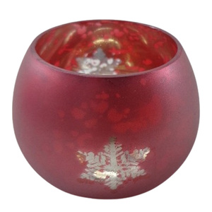 Meilleure qualité haute brillance en céramique porte-lumière de thé Vintage pot votif fait à la main en métal stockage décoratif étain votive en vrac meilleur - Product Image 3