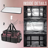 Kit de toilettage pour chevaux Sac fourre-tout avec grand espace de rangement Organisateur léger pour la grange Salle de voyage et utilisation stable à vendre