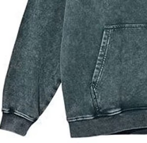 Très Exigeable 500gsm Heavyweight Hoodie Coton Polaire Tissu Personnalisé Goutte D'épaule Sweat À Capuche Blanc Pour Hommes Avec Une Bonne Qualité - Product Image 5