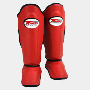 Espinilleras de Cuero Personalizables-TWINS Muay Thai, Protección para Artes Marciales y MMA - Product Image 3