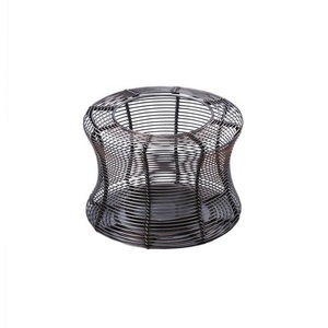 Revêtement en poudre noire de qualité supérieure Fil de fer fini T-Light Bougeoirs pour l'installation de table de décoration intérieure - Product Image 6