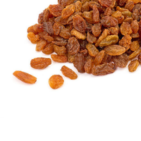 Premium zoete gouden hele rozijnen 1kg Gujarat oorsprong gedroogd fruit zonder toevoegingen AD-proces vacuüm verpakt bulk GMO biologisch gewoon