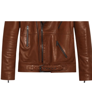 Chaqueta de Invierno de Piel de Oveja Genuina Original para Hombre, Cuello Alto, Logotipo Frontal, Último Diseño OEM, Alta Calidad, Personalizable, Elegante e Impermeable - Product Image 4