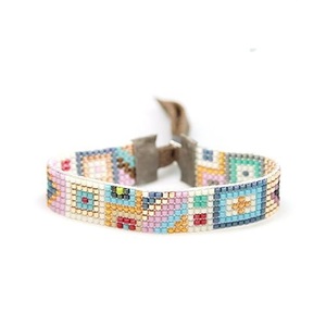 Bracelets faits main tendance et très demandés, bijoux perlés uniques MULTI CRAFT, perles de rocaille véritables, couleur et forme personnalisables, multicolores pour - Product Image 6
