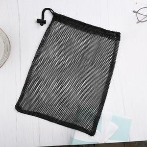 Bolsas de Malla con Cordón, Logotipo Personalizado, Bolsa Organizadora Reutilizable, Transpirable, Ligera, para Viajes, Lavandería, Gimnasio, Deportes, Empaque de Artículos Deportivos - Product Image 3