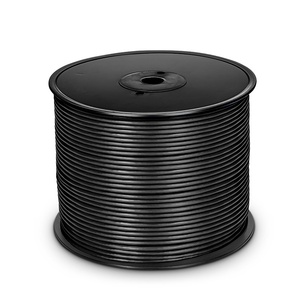 <span class=keywords><strong>Cable</strong></span> Ethernet a granel Cat6 F/<span class=keywords><strong>UTP</strong></span>, PVC/LSZH, negro, 1000ft (305m), <span class=keywords><strong>cable</strong></span> de <span class=keywords><strong>cobre</strong></span> desnudo puro sólido de 23AWG, 550MHz, <span class=keywords><strong>cable</strong></span> LAN con carrete - Product Image 1