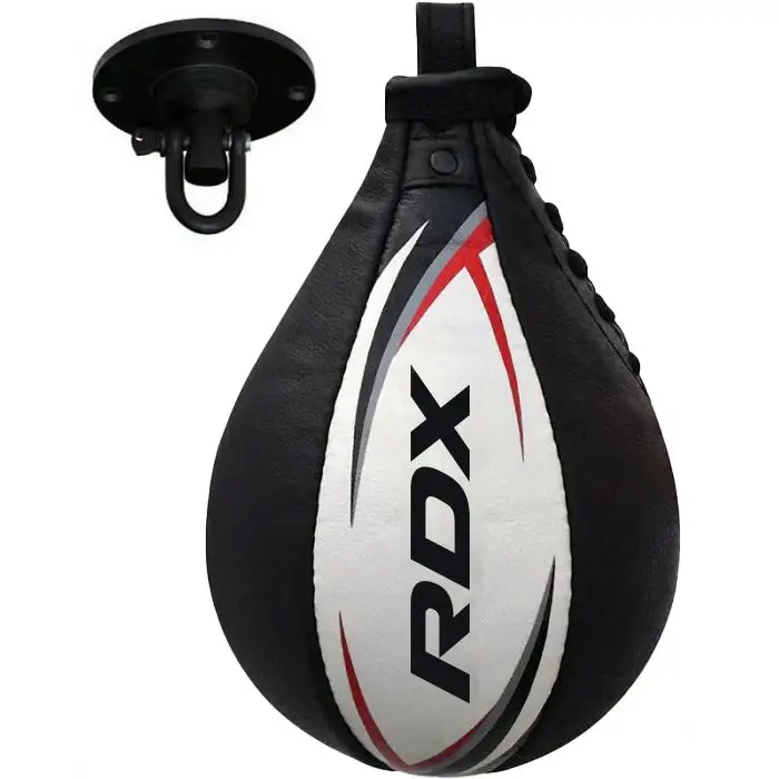 Boksen Mma Training Aangepaste Hoge Kwaliteit Speed Ball Mma Boxing Lederen Speed Bags Custom Ponsballen & Speed Balls