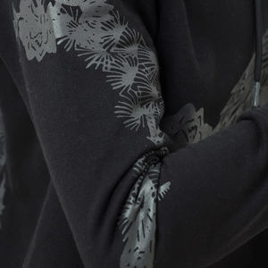 Pull-over coupe-vent décontracté à capuche pour hommes, sweat à capuche personnalisé surdimensionné en coton polaire respirant confortable pour hommes, nouvelle mode d'hiver - Product Image 5